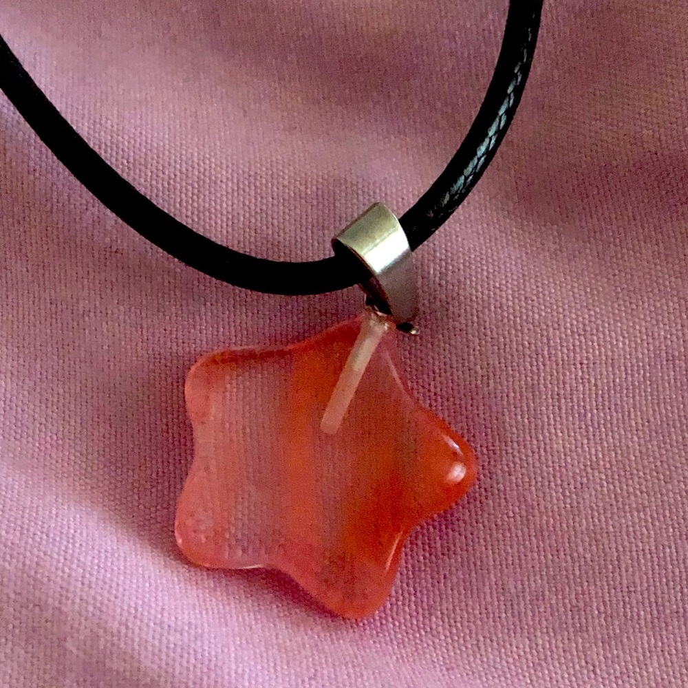 Natural stone pendant and chain bundle and get a discount